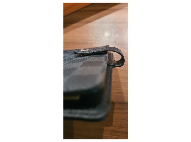 Agenda MM Louis Vuitton Grigio antracite - vista 2