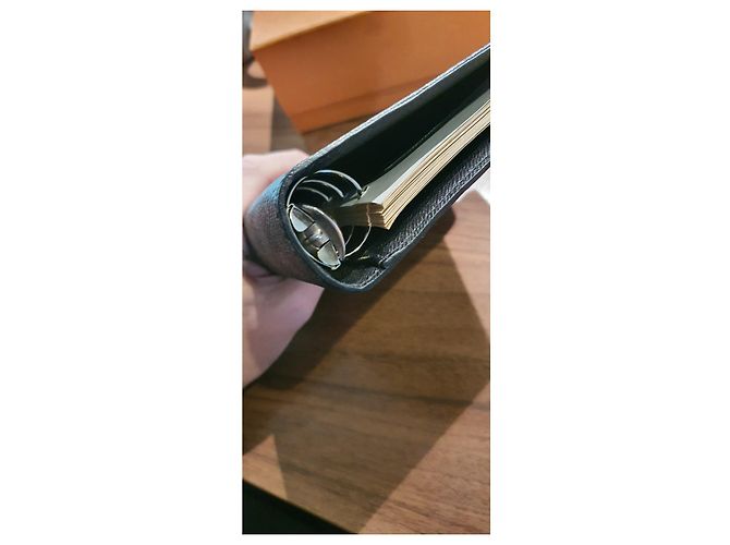 Agenda MM Louis Vuitton Grigio antracite - vista 7