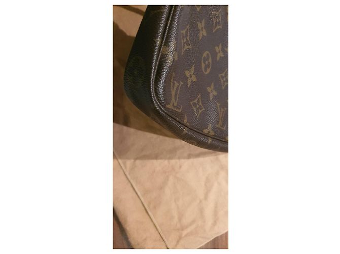 Pochette accessorio Louis Vuitton Marrone - vista 10