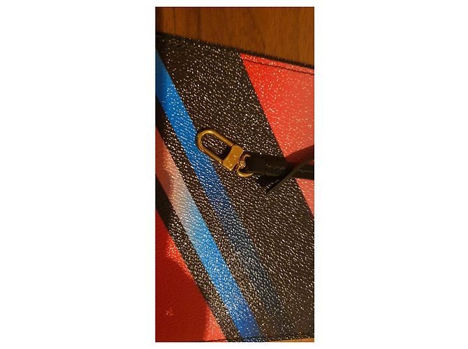 Pochette Neverfull Louis Vuitton Nero - vista 11