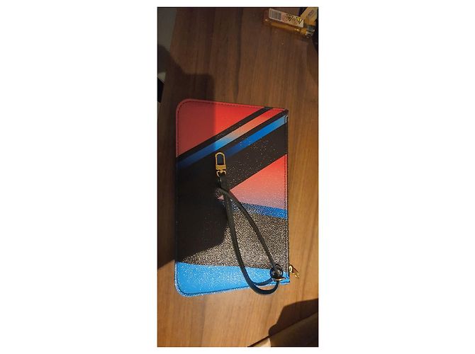 Pochette Neverfull Louis Vuitton Nero - vista 12