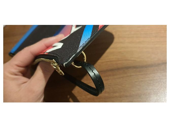 Pochette Neverfull Louis Vuitton Nero - vista 9