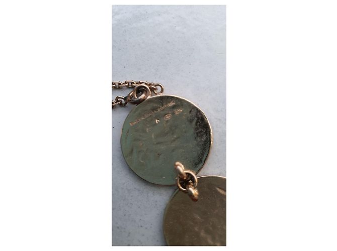 Bracciale Balenciaga Edition 1965 in Vermeil Oro Gold hardware - vista 5