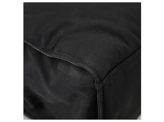 Borsa a mano in nylon nero GUCCI Bamboo 002 1010 3444 Auth ep7044 - vista 16
