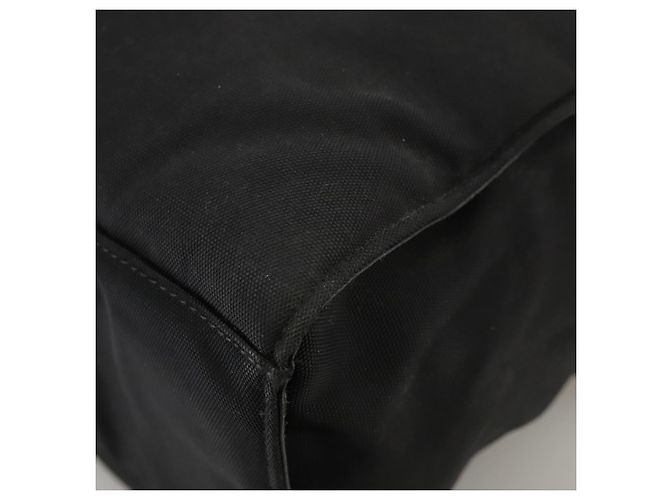 Borsa a mano in nylon nero GUCCI Bamboo 002 1010 3444 Auth ep7044 - vista 17