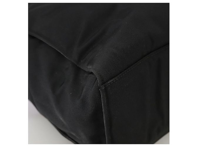 Borsa a mano in nylon nero GUCCI Bamboo 002 1010 3444 Auth ep7044 - vista 8