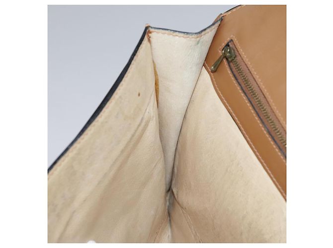 GUCCI Borsa Clutch in Tela Micro GG Beige Auth ep6918 - vista 11