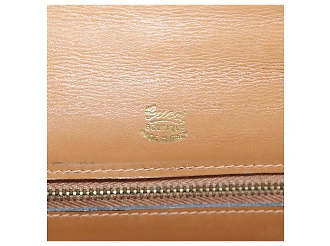 GUCCI Borsa Clutch in Tela Micro GG Beige Auth ep6918 - vista 17