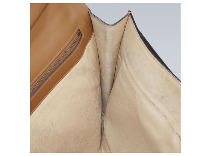 GUCCI Borsa Clutch in Tela Micro GG Beige Auth ep6918 - vista 18