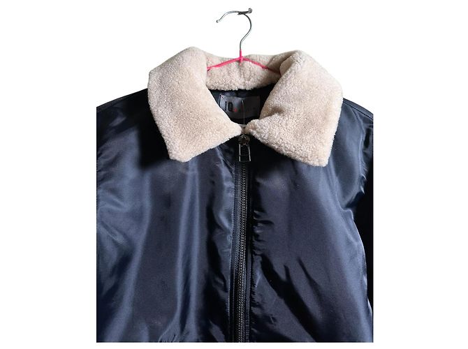 Giacca Bomber IQ + Berlin Blu Navy - vista 4