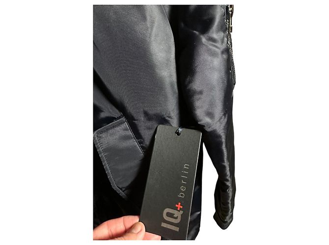 Giacca Bomber IQ + Berlin Blu Navy - vista 5