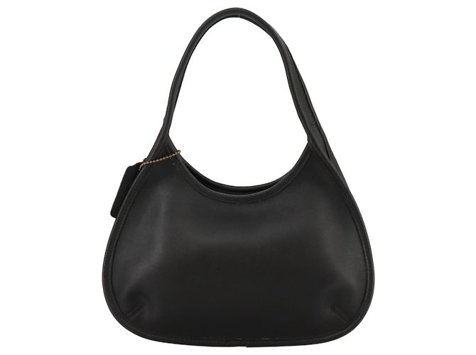 Coach Borsa a mano in pelle nera e oro Auth am7459 Nero D'oro - vista 13