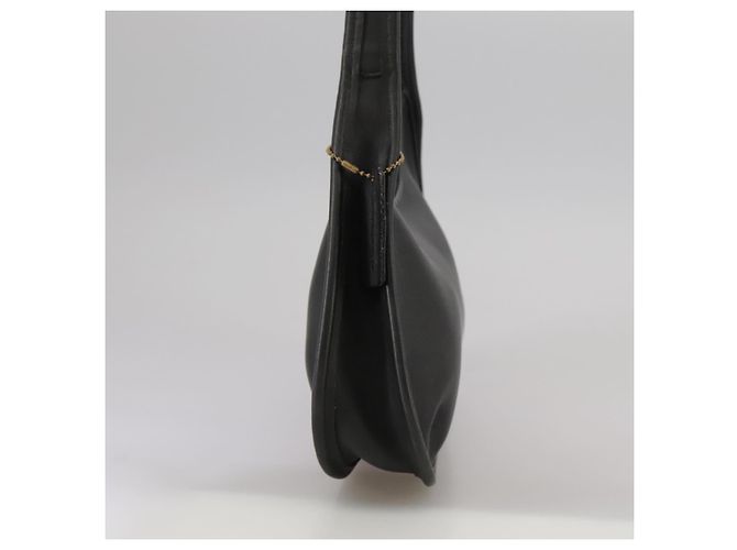 Coach Borsa a mano in pelle nera e oro Auth am7459 Nero D'oro - vista 4