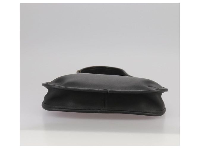 Coach Borsa a mano in pelle nera e oro Auth am7459 Nero D'oro - vista 5