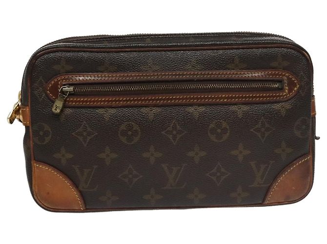 LOUIS VUITTON Monogram Marly Dragonne GM Clutch Bag M51825 LV Auth th5558 Monogramma - vista 13