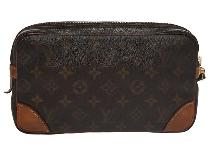 LOUIS VUITTON Monogram Marly Dragonne GM Clutch Bag M51825 LV Auth th5558 Monogramma - vista 2