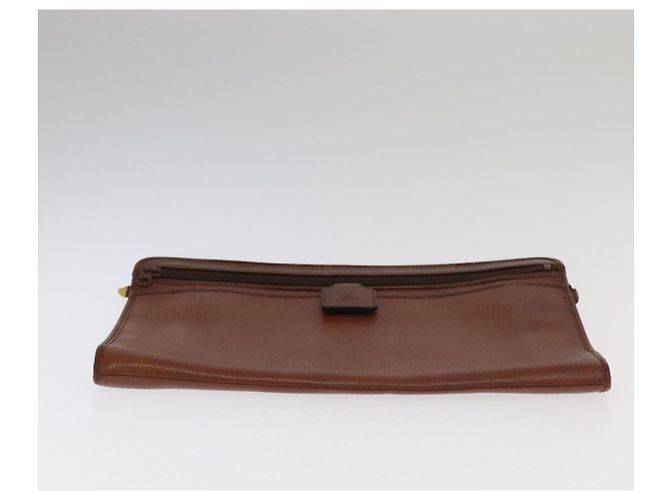 Borsa a mano in pelle e tela Burberry Nova Check 2Set Beige Marrone Auth ti2509 - vista 6