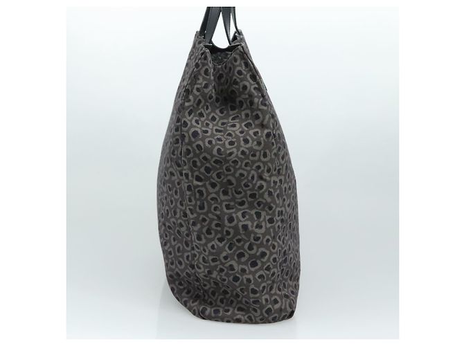 Borsa tote in tela nera Auth ep6974 GUCCI Nero - vista 3
