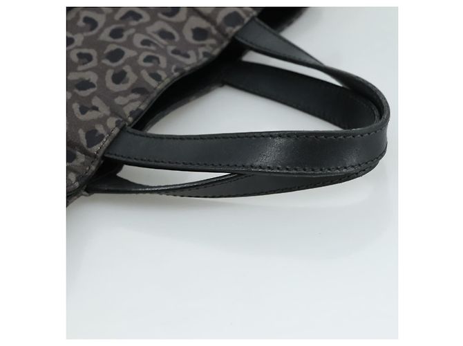 Borsa tote in tela nera Auth ep6974 GUCCI Nero - vista 7