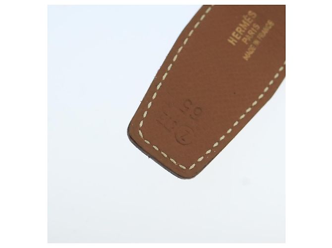 Hermès Cinturón de cuero HERMES Constance 31,5"" oro rojo Auth yk16343 Roja Dorado - vista 12