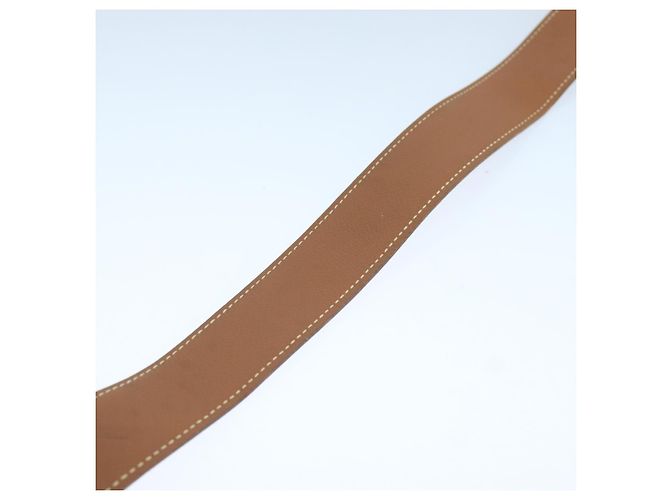 Hermès Cinturón de cuero HERMES Constance 31,5"" oro rojo Auth yk16343 Roja Dorado - vista 13