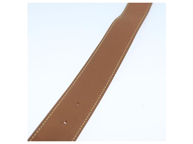 Hermès Cinturón de cuero HERMES Constance 31,5"" oro rojo Auth yk16343 Roja Dorado - vista 14