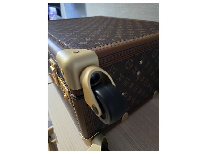Valigia a rotelle Louis Vuitton Marrone scuro - vista 10