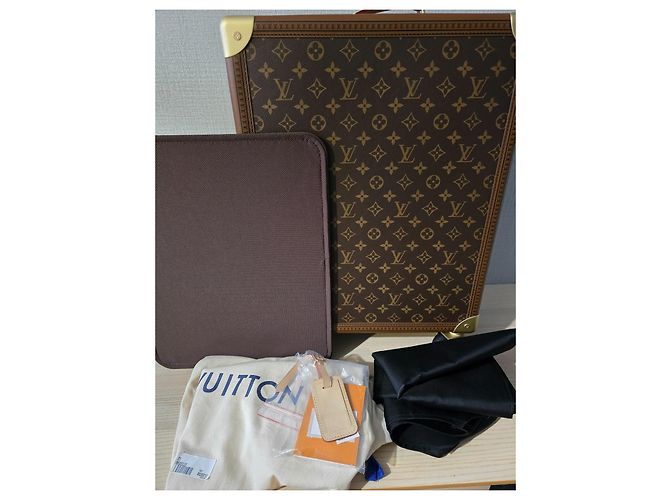 Valigia a rotelle Louis Vuitton Marrone scuro - vista 14