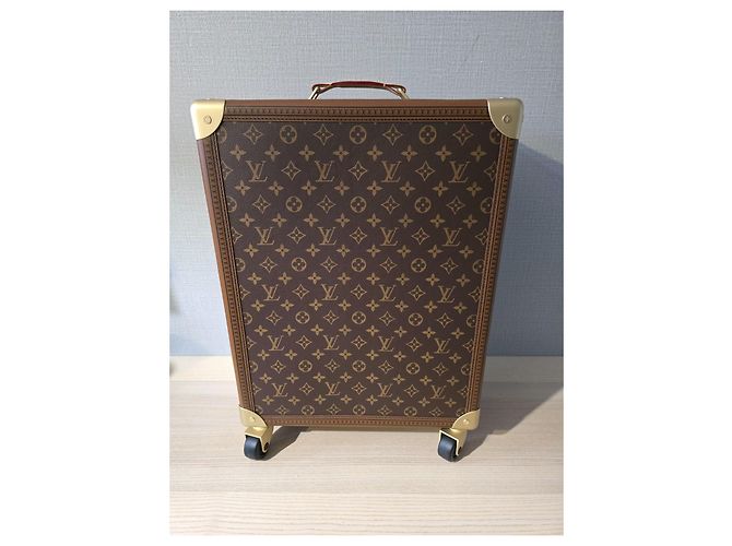 Valigia a rotelle Louis Vuitton Marrone scuro - vista 2