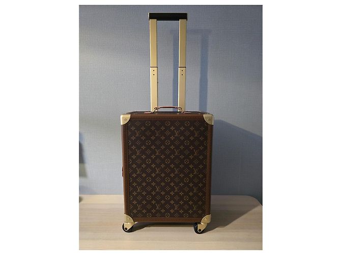 Valigia a rotelle Louis Vuitton Marrone scuro - vista 4