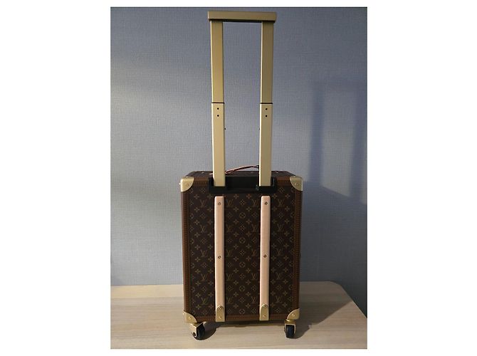Valigia a rotelle Louis Vuitton Marrone scuro - vista 5