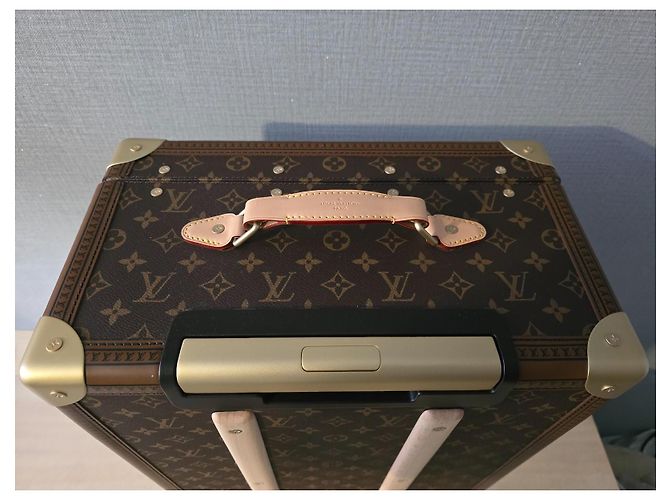 Valigia a rotelle Louis Vuitton Marrone scuro - vista 6