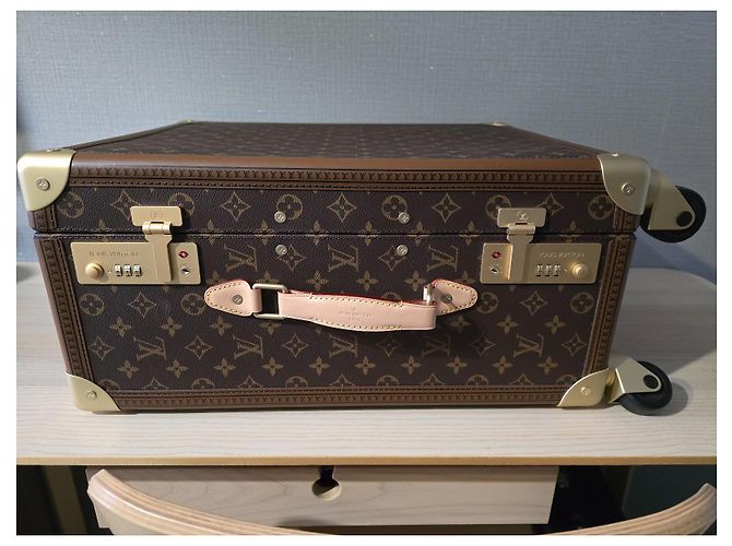 Valigia a rotelle Louis Vuitton Marrone scuro - vista 7