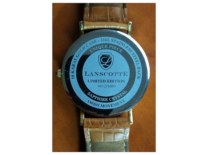 Autre Marque Édition Limitée 316L 0052/1000 Marron clair - vue 3