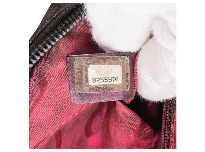 Cambon Borse a mano CHANEL T. Tessuto Nero - vista 12
