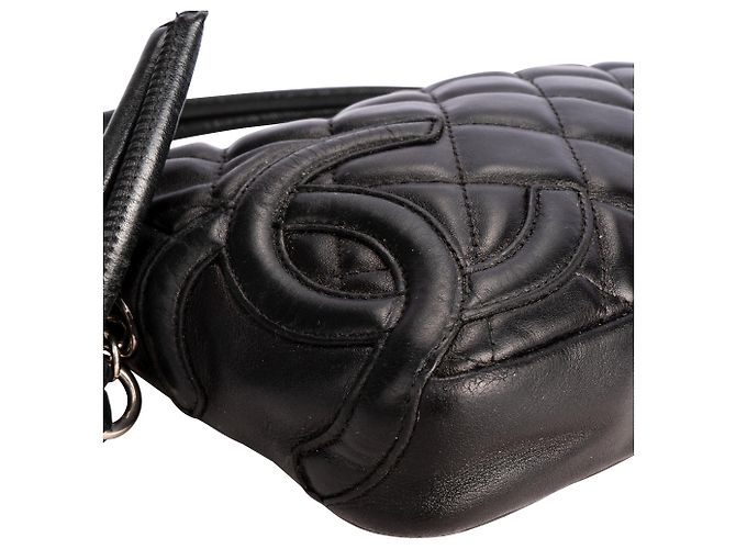 Cambon Borse a mano CHANEL T. Tessuto Nero - vista 8