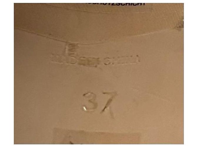 Décolleté Reiss in pelle beige taglia 37 - vista 6