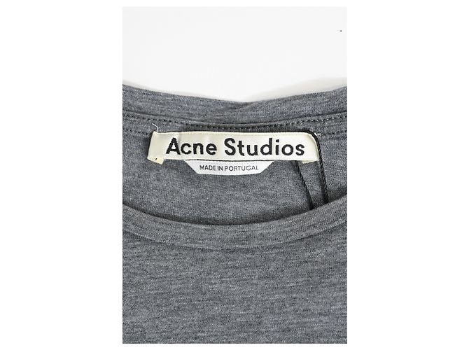 Sudadera de manga larga Acne Studios en algodón gris - vista 10