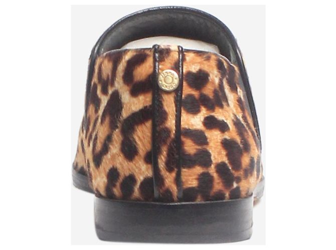 Jimmy Choo Braune Tierfell-Pony-Hausschuhe - Größe EU 37 - Ansicht 3