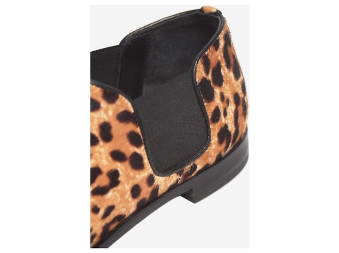 Jimmy Choo Braune Tierfell-Pony-Hausschuhe - Größe EU 37 - Ansicht 5