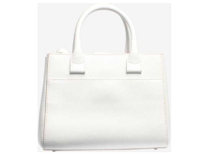 Chanel Borsa 2 in 2 Neo Executive bianca 2017 in pelle caviar Bianco - vista 3