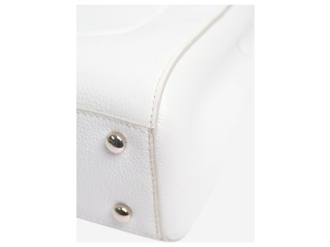 Chanel Borsa 2 in 2 Neo Executive bianca 2017 in pelle caviar Bianco - vista 5