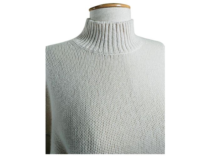 Autre Marque Suéter Future de cachemira marfil M Blanco - vista 3