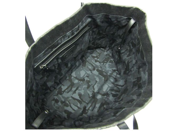 Jimmy Choo Pimlico Metallic Schwarz Leder Tote Bag - Ansicht 3