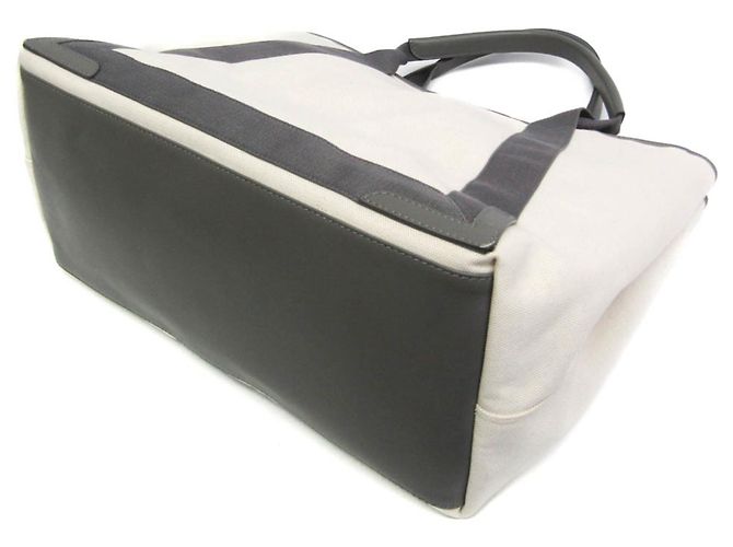 Borsa M Cabas Navy di Balenciaga Marrone Crudo - vista 2