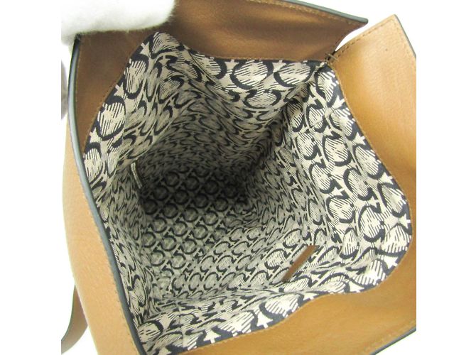 Borsa a tracolla Gancini di Salvatore Ferragamo Marrone - vista 3