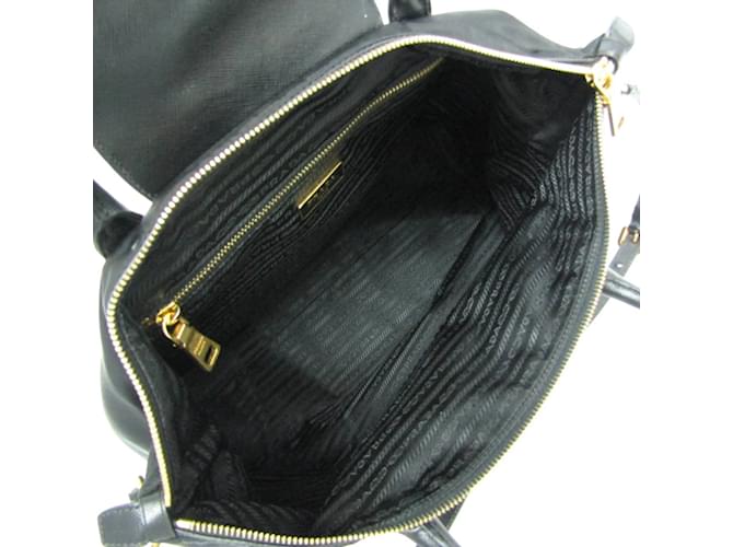 Borsa a mano donna Prada BN2541 Nero - vista 3