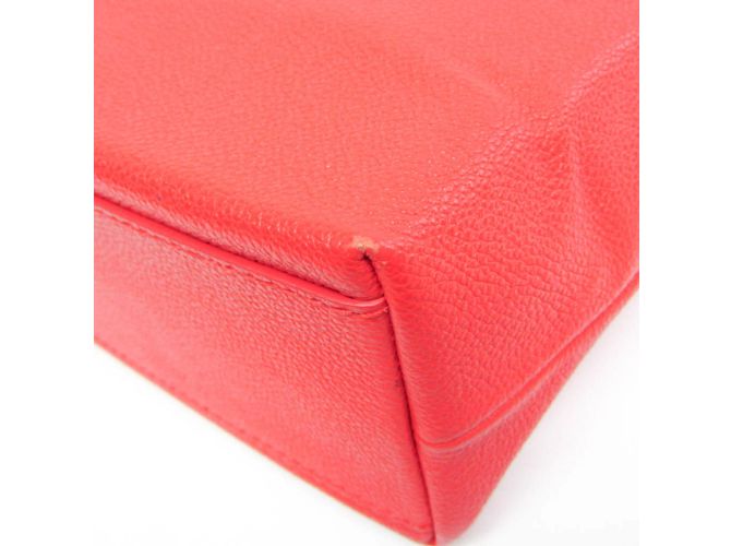 Everyday Borsa da shopping Balenciaga XXS 555140 Nero Rosso - vista 4