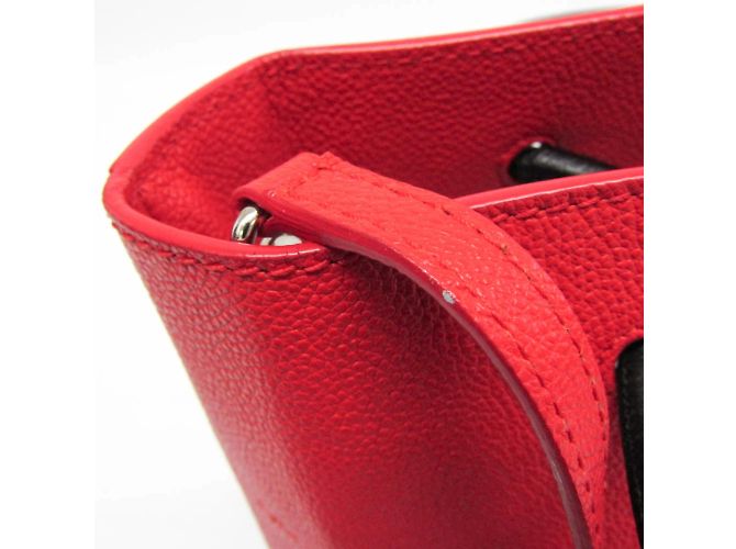 Everyday Borsa da shopping Balenciaga XXS 555140 Nero Rosso - vista 6