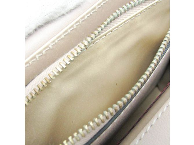 Borsa a Spalla in Pelle Valentino Garavani Rock Studs Beige - vista 10